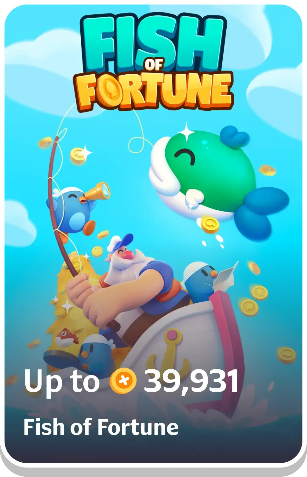 Fish of Fortune game card